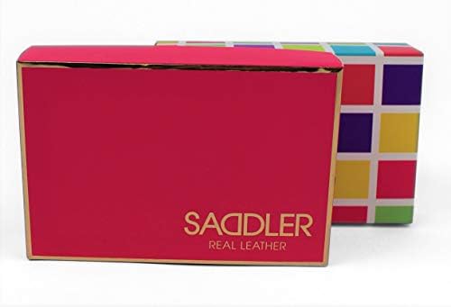 תיקי איפור עליונים של Saddler Womens Real Zip Top | מארגן נסיעות קוסמטי של נשים - מגנטה